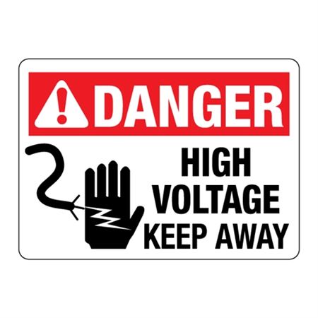 ANSI High Voltage Keep Away